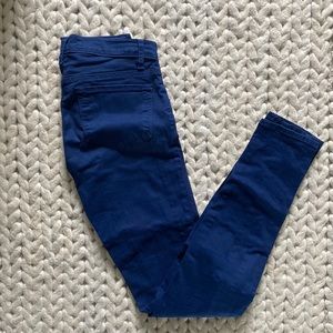 J Brand Kinsey Skinny Jeans in Nightfall size 24